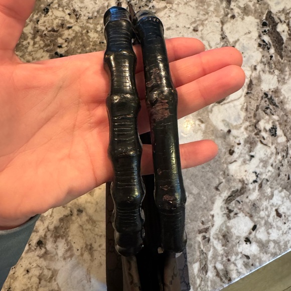 Authentic Gucci GG Canvas Tote with Bamboo-Style Handles w/ COA - Picture 10 of 15